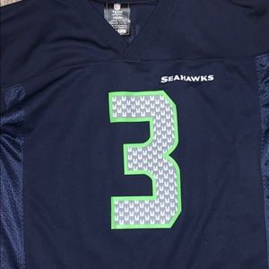 Youth Large Russell Wilson Seattle Seahawks Jersey